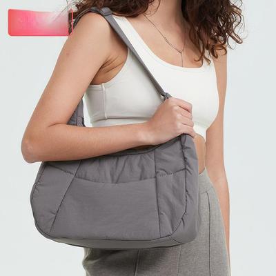 Leichte Nylon-Umhängetasche für Damen: Einfache Unterarm-Umhängetasche