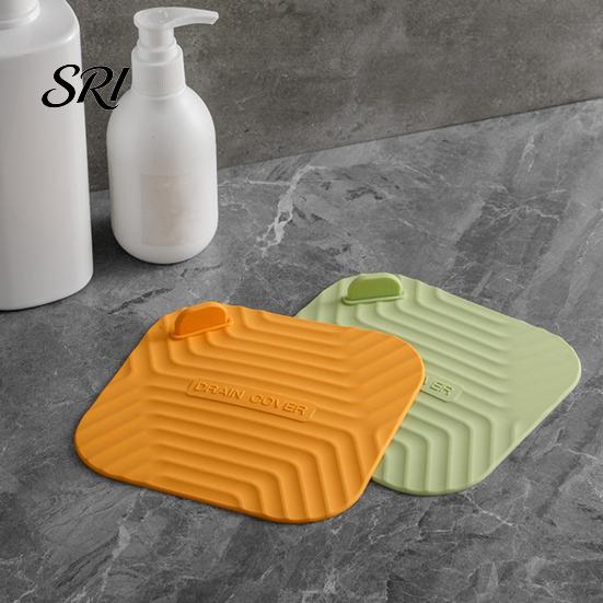 Tappo Scarico Impermeabile per Doccia e Vasca, Tappo in Silicone per Pavimento con Maniglia per Lavello da Cucina, Taglia Universale Raccogli Detriti per Cucina, Bagno e