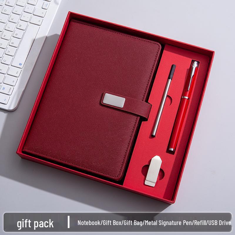 A5 Premium Office Notebook Gift Set with Logo Customization