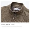 Mens Womens Vintage Herringbone Harrington Jacket Stand Collar Casual Outerwear Fall 2025