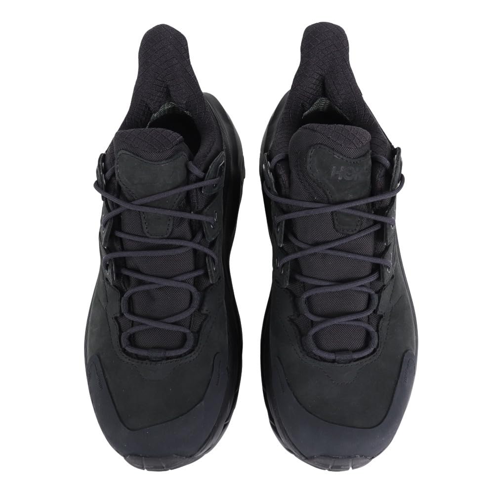 HOKA KAHA 2 LOW GTX Hiking Size Black Gore-Tex Shoes, Low-Cut, Men's, 25.0, (1123190-BBLC)