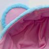 Cartoon Blue Mouse Hat Adjustable Warm Hat Unisex Fashion Cold Weather Hat for Various Ages