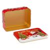 Christmas Transparent Window Tin Box Cookie Candy Tinplate Chocolate Storage Box With Exquisite Lid Christmas Gift Packaging Box