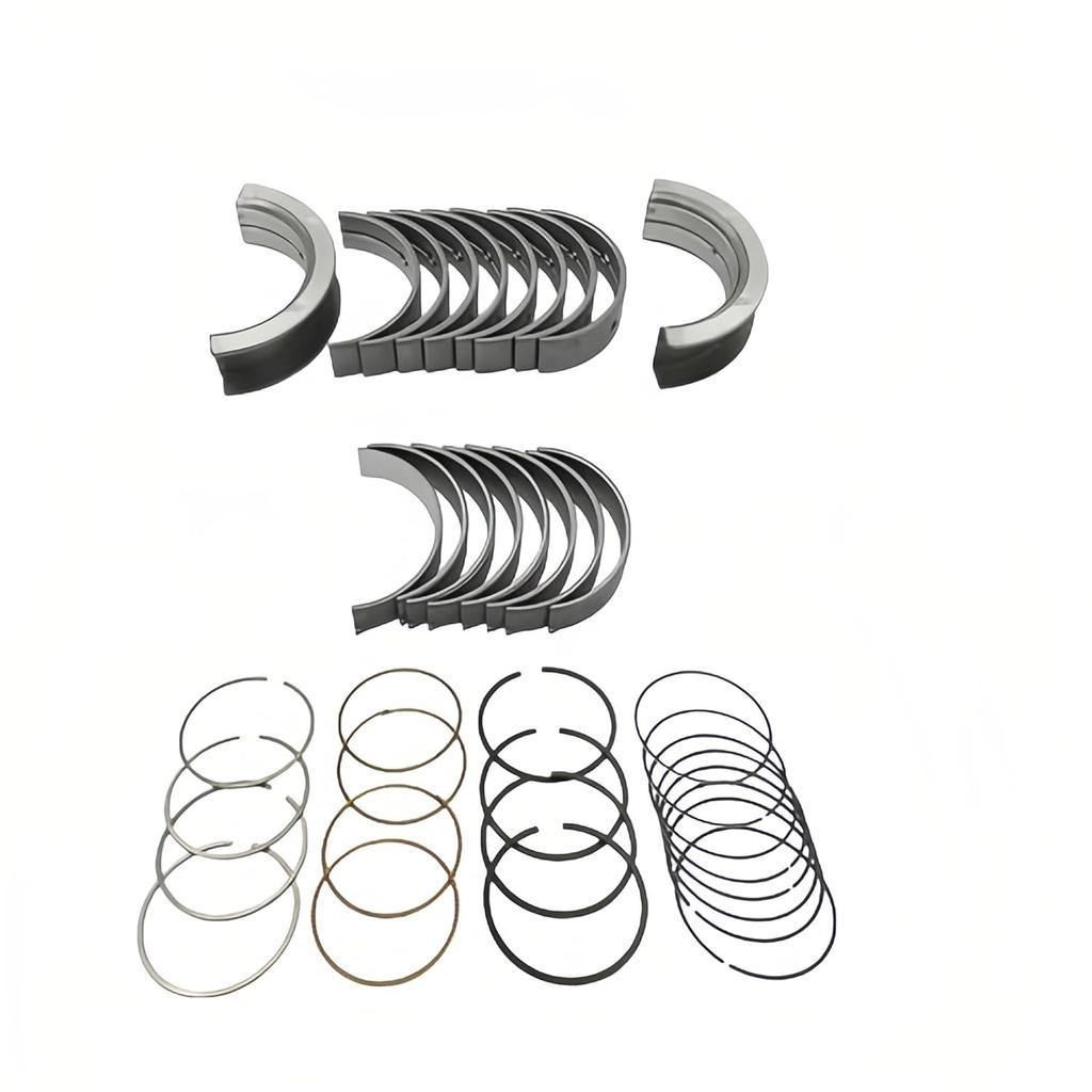 STD Piston Rings & Main Rod Bearing Set Fits for Buick Chevy Cruze Encore 1.4 L DOHC 2011-2015, Replaces 55568531, 25195065