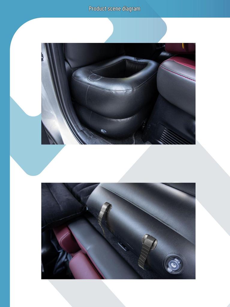 JILONG SUV & Sedan Rear Seat Inflatable Travel Mattress