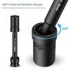 CR-MO Chromium Molybdenum Steel Swivel Socket Wrench 1/2" 12~19mm Hex Adapter Impact Socket Hand Tool High Hardness