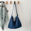 Denim Bag Large Capacity Crossbody Bag Student Class Shoulder Bag