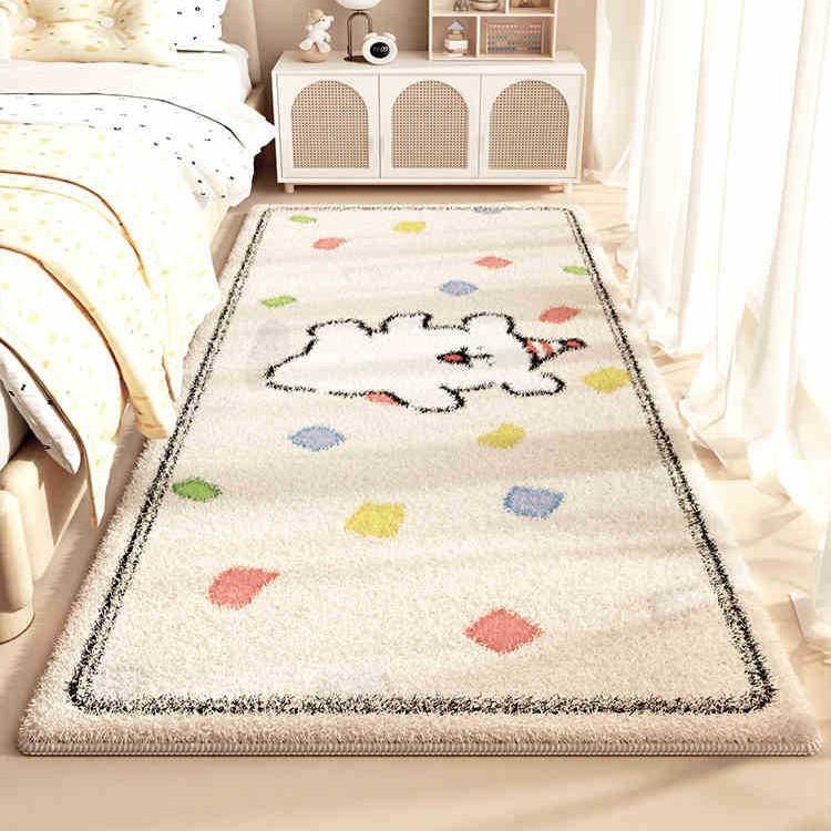Cartoon Bedroom Carpet Children's Room Plush Carpet Anti Slip and Easy To Maintain Bedside Carpet