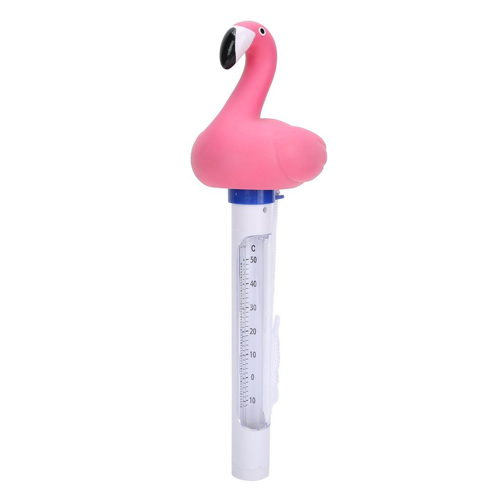 Cartoon Animal Shaped Floating Swimming Pool Water Thermometer Pool Temperature Meter with String