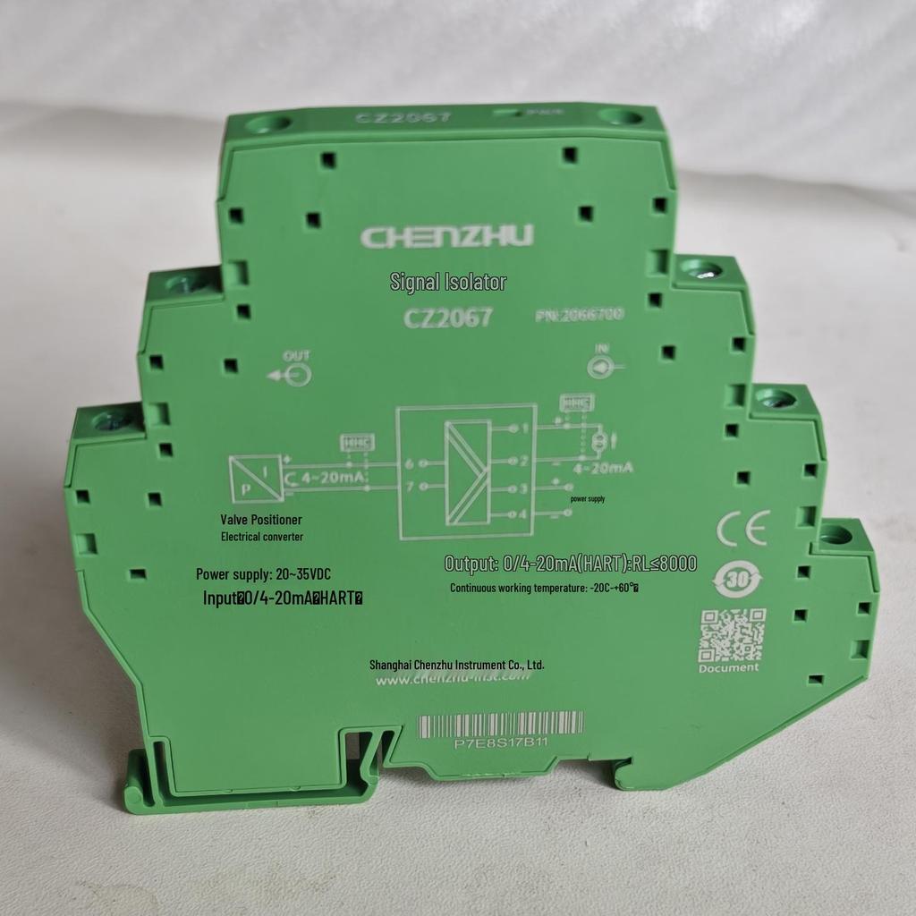 Product Name: "Chenzhu CZ2067 Signal Isolator, 20-30VDC, Analog I/O, 1 In/1 Out"