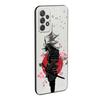 Case For Samsung Galaxy A72 A52 A53 A71 A91 A51 A42 A41 Note 20 Ultra 8 9 10 Plus Cover Red Sun Japanese Samurai Demon Art Anime