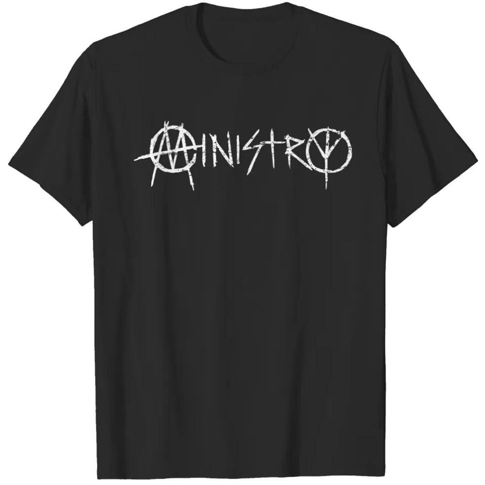 Ministry band logo BASIC SHIRT black Unisex tee S to 5Xl TA4454 Unisex T-Shirt XL