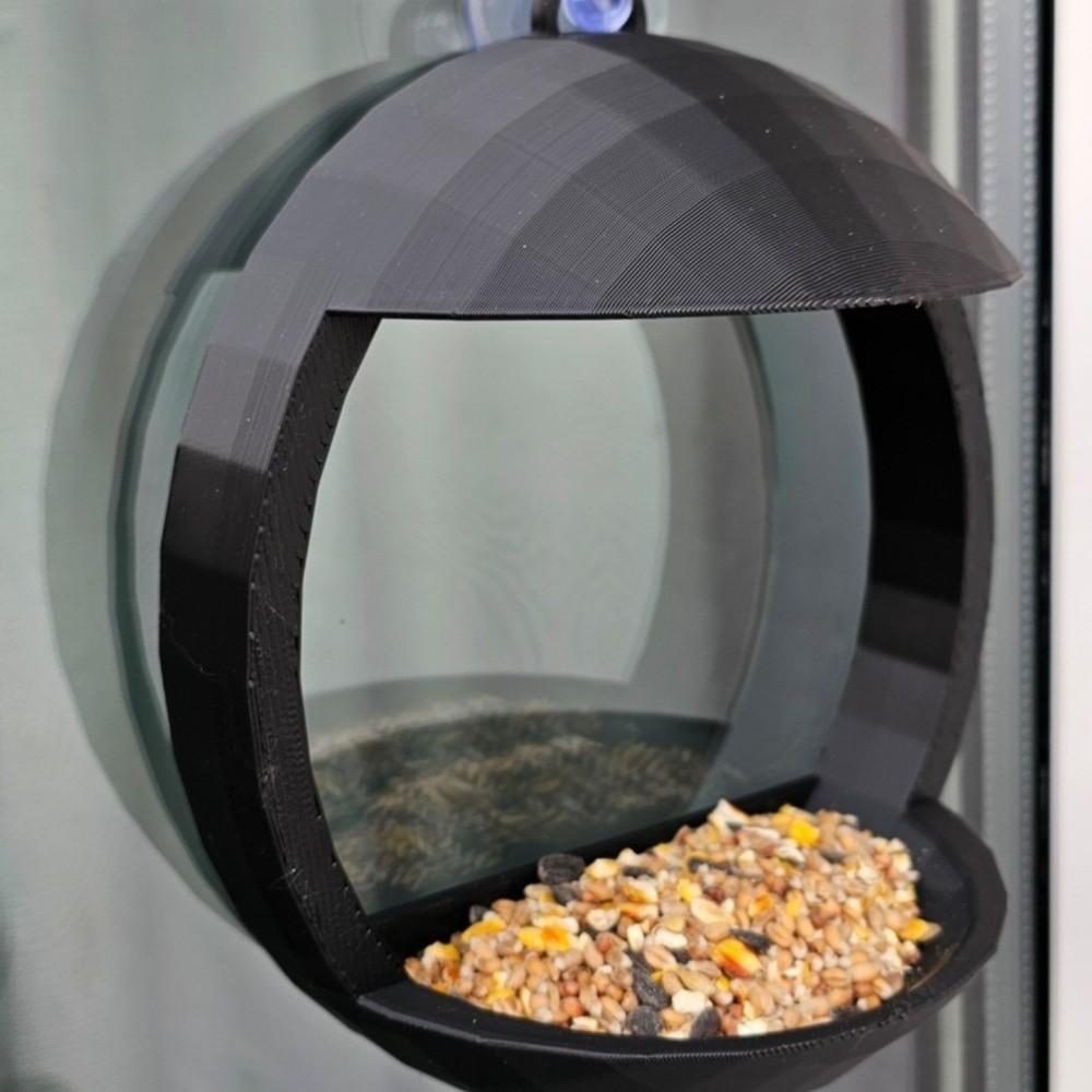 Open Tray Window Bird Feeder Suction Cup Feeding Station Birding Supplies Birding Box Home Aviary