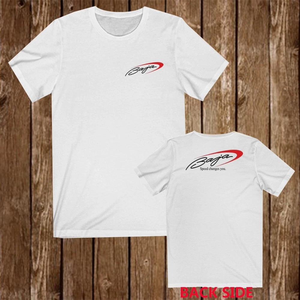 Baja Boats Racing Powerboats Men s White Size S-5XL XXXL