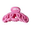 Korean Style Solid Color Hair Claw Women Hollow Out Frosted Hair Clip Vintage Hairpin Crab Hair Clip Hair Accessories