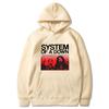 System of A Down Hoodie Men Women Rock Alternative Metal Pullover Hoodies Male Oversized Streetwear Unisex Fashion Sweatshirt