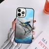 Blue Marlin Painting Phone Case For iPhone 17 Air 14 13 12 16Pro Max 15  Plus Max Cover Shell coque