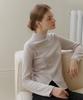 YUPPE Slim Turtleneck T-Shirt_Beige