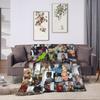 Maluma Rapper Super Warm Blanket  Travel Office Plush Throw Blanket Comfortable Outdoor Flannel Bedspread Sofa Bed Cover