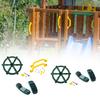 Kids Playground Steering Wheel Toy Swing Set Accessory Outdoor Equipment for