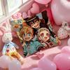 Anime Jibaku Shounen Hanako Pillow Case Soft Plush Fabric DoubleSided Printed Cushion Cover Warm Winter Sofa Pillow Case