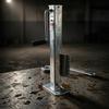 Side-Wind Trailer Jack Galvanized Hardware Adjustable for Utility Trailers, RVs
