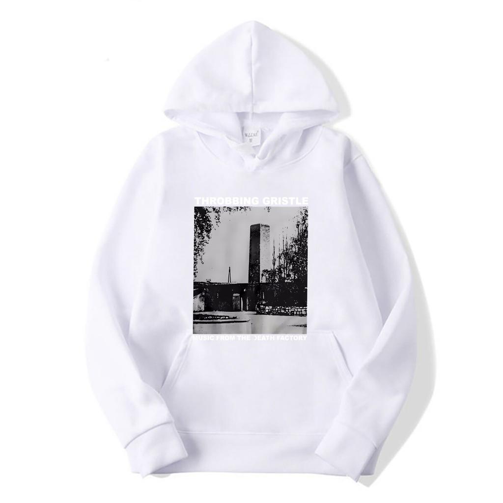 Throbbing Gristle Music From Hoodies Black Size S M L 234XL Cotton ZZ1247 Long Sleeves