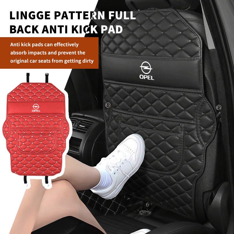 Car Anti-Kick Pad Seat Back Protector Mat Anti Dirt Back Bag For Opel Astra G H J K F Corsa D Zafira B Insignia Mokka Regal