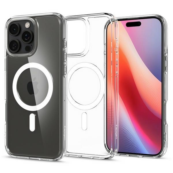 Etui do iPhone 16 Pro Spigen - MagSafe case pokrowiec plecki Biały