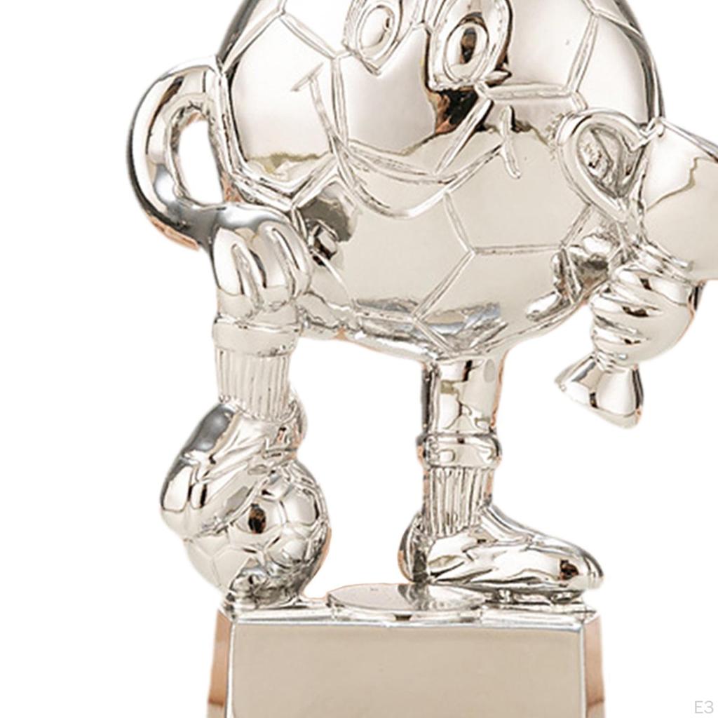 Soccer Trophy Football Award 5.7 inch Ornament Home Decoration Reward for Children Primary