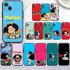 MH88 Mafalda Phone Shell for Samsung S20 S21 S22 S23 S24 FE Ultra Plus Lite S21S A55 A07 A17 F06 F16 M06 M16 M56 A36 A37 A57