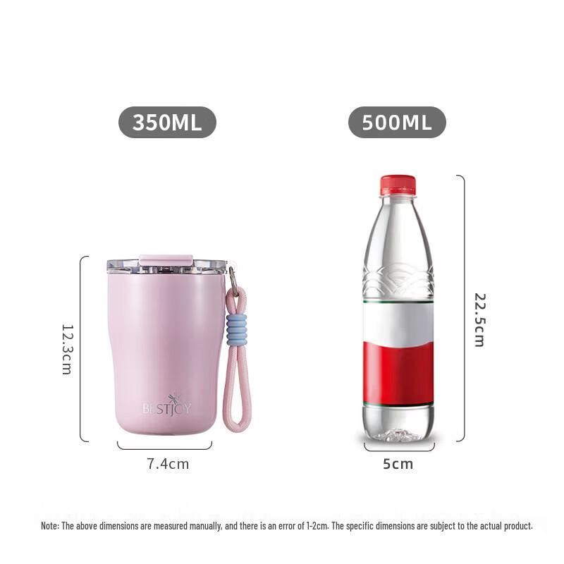 FUGURNG BESTJOY 316L Stainless Steel Portable Coffee Thermos Bottle