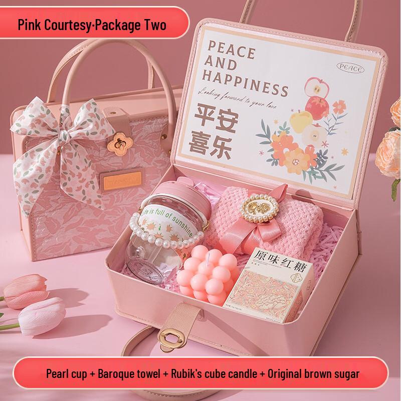 Pink Courtesy Ceramic Cup Gift Set