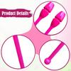 2 Pieces Rhytmic Gymnastics 44cm Easy to Control Training Equipment Exercise Pole for