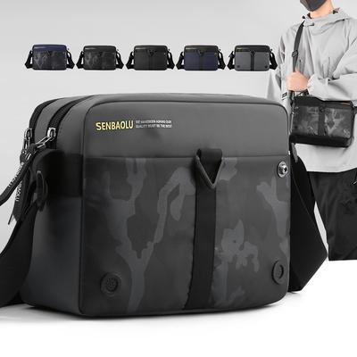 Camouflage Pattern Men's Bag Handbag High Quality Nylon Man Messenger Bag Crossbody Bags Fashion Trends Men's Shoulder Bag Bolsa