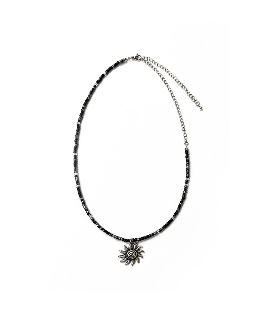S'Est Solaris Beads Necklace Black