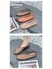 2025 Women's Mesh Slip-On Jelly Sandals: Crystal, Hollow Out, Flat Bottom, Comfortable, Casual Korean Style.