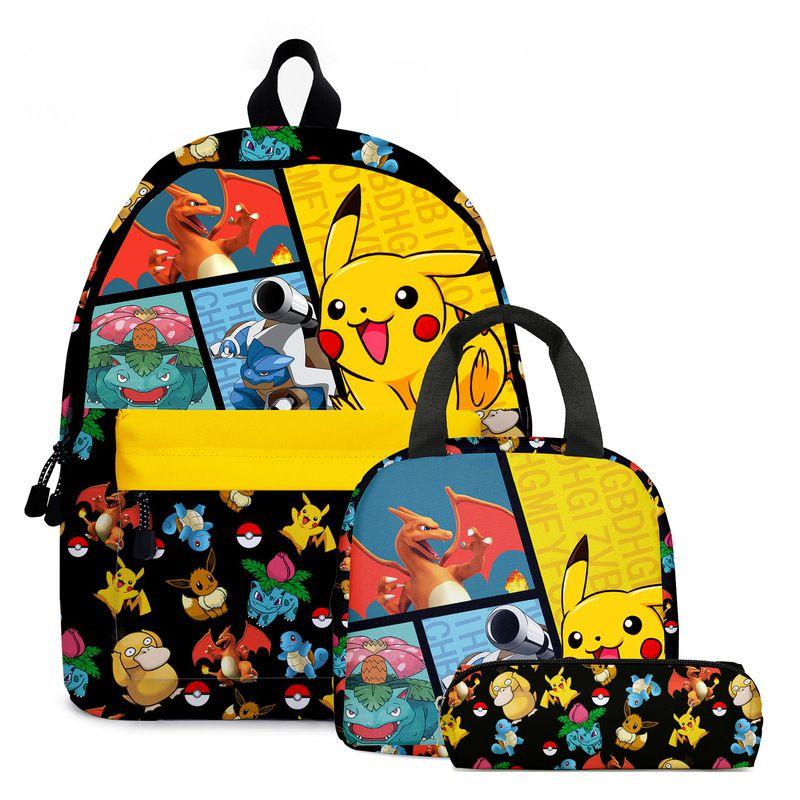 Sada batohu Pikachu s svačinovým boxem a penálem pro děti Dokonalá školní dárková sada
