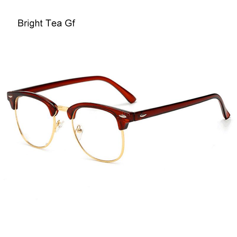 Anti-radiation Optical  Eyeglasses Stylish Computer Glasses Classic Browline Frame Retro Glasses Anti-blue Light Unisex