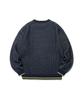 NICEGHOSTCLUB Big N Knit_Navy(Ng2Gfuk601A)