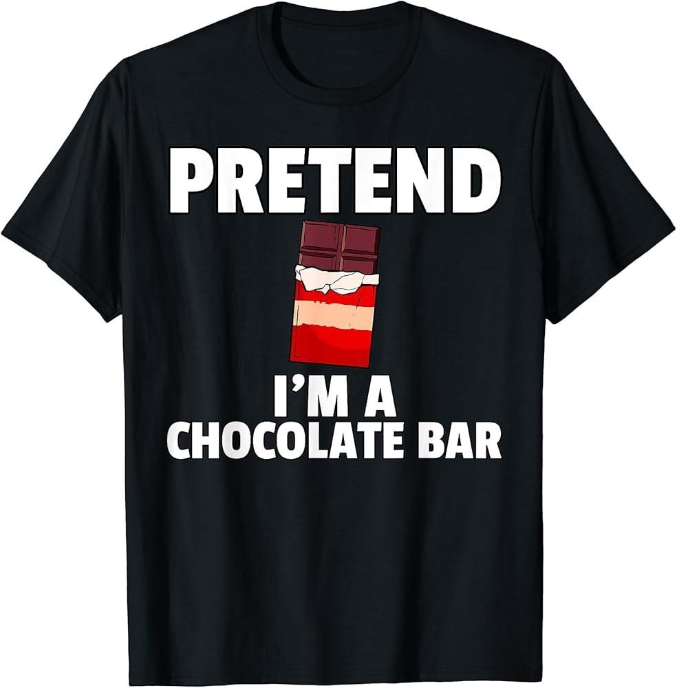 Chocolate Bar Halloween Choco Candy Bar TShirt Unisex T-Shirt XL