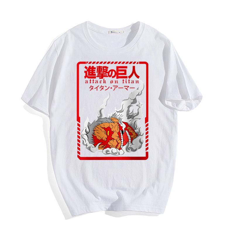 Anime Attack On Titan Peripheral New Sports Top Casual Short Sleeve T-Shirt