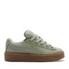 396813-02 Fenty Puma Creeper Phatty Nubuck Green Fog Puma Gold Gum (Men's)
