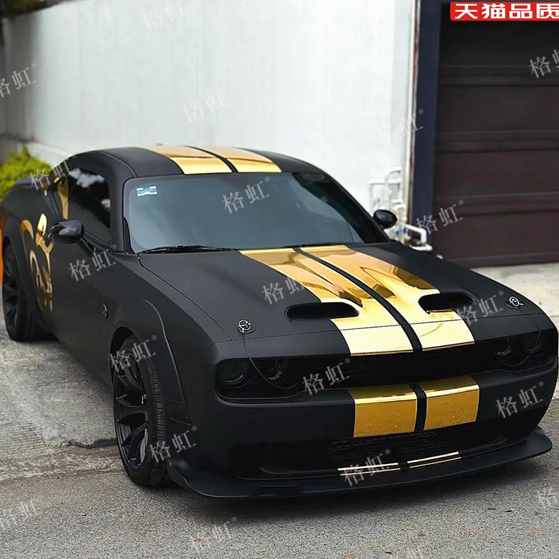 Car Vinyl sticker FOR Dodge Challenger SRT Body appearance modification Fashion sport Decal accessories YY1