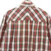 Fred Perry Check Pattern Long Sleeve Button Down Shirt S Red Men's Used