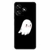 Funda For Oukitel C51 Case Cute Cartoon Cat Black Silicone Soft Phone Case For Oukitel C51 Back Cover Cases C 51 Coque 6.8" Capa