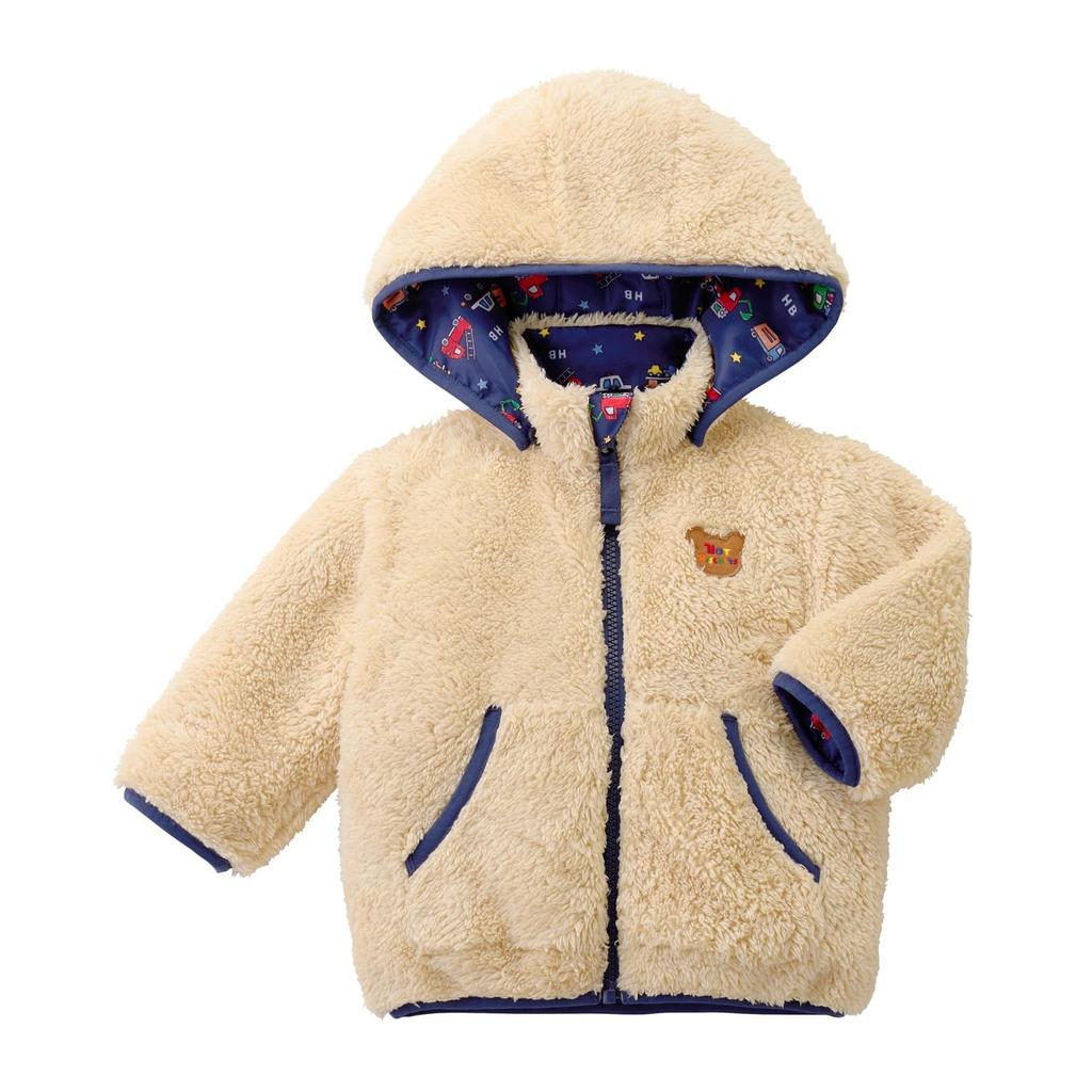 Miki House Hot Biscuits Boys and Navy Jumper, Girls, Blue, 100cm, 73-3706-493