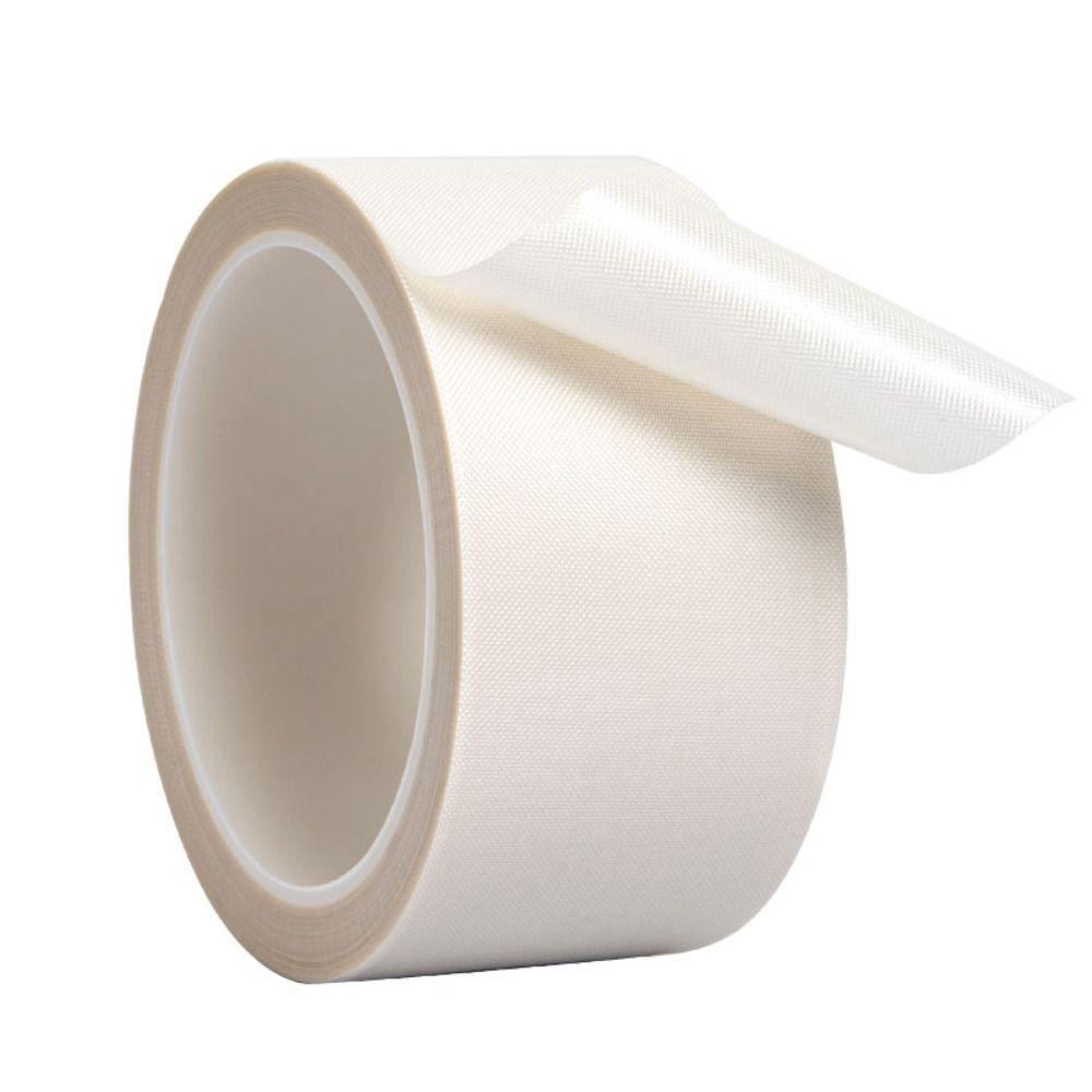 10m/Roll High Temperature PTFE Tape Waterproof Fiberglass Adhesive Tape  for Vacuum Sealer