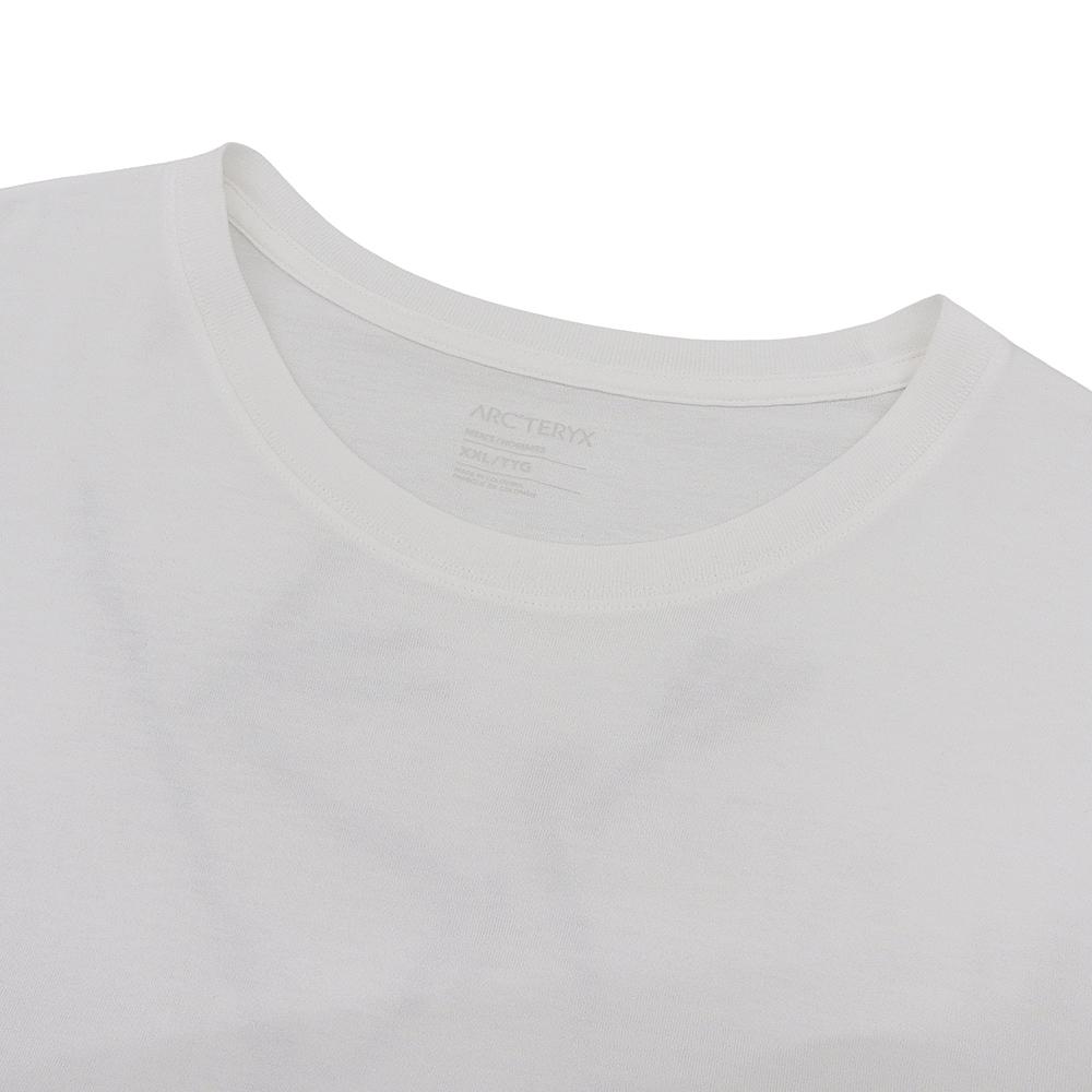 ARC'TERYX Excellent Condition Multi Bird Logo Stainless Steel T-shirt, Men's, White, XXL, X000007747, Made In 2014 Tops XXL whiteUsed