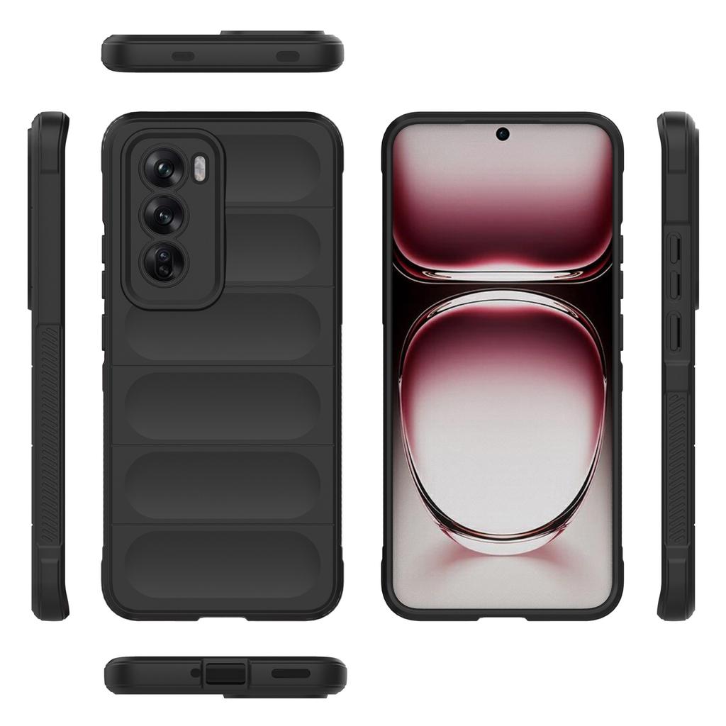 Für Oppo Reno12 5G (Global) Hülle Weiches TPU Sturzsichere Handyhülle